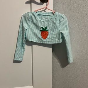 Girls Two Piece Swim Suit Size 3T